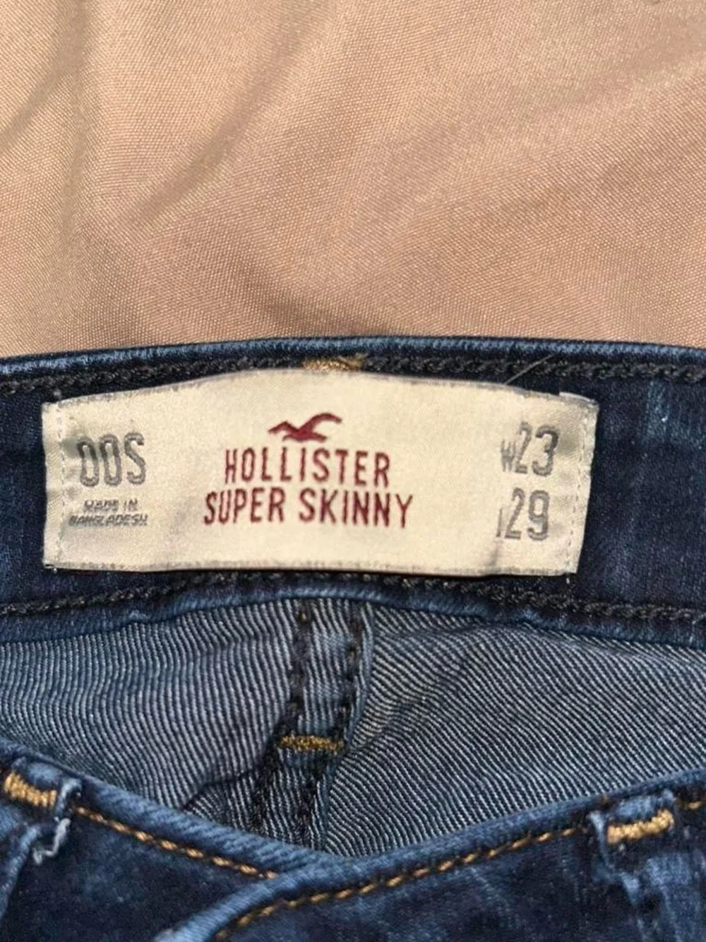 Hollister Black Ripped Skinny Jeans